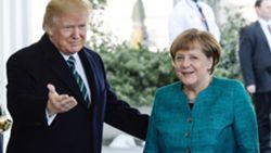 Tramp Merkel 17-3-2017