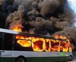 bus fire